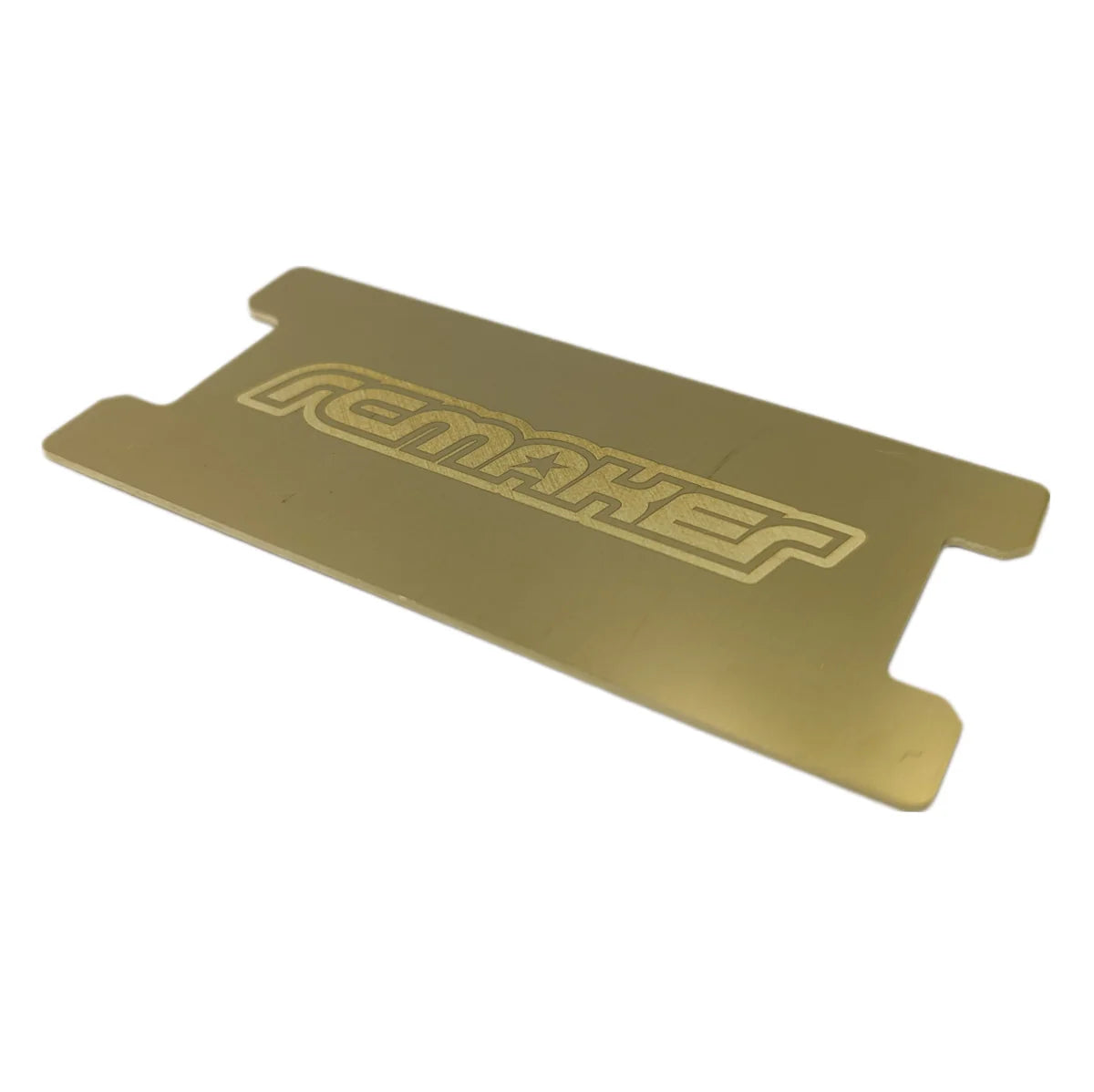 Brass LCG Shorty Battery Weight Plate (32g)