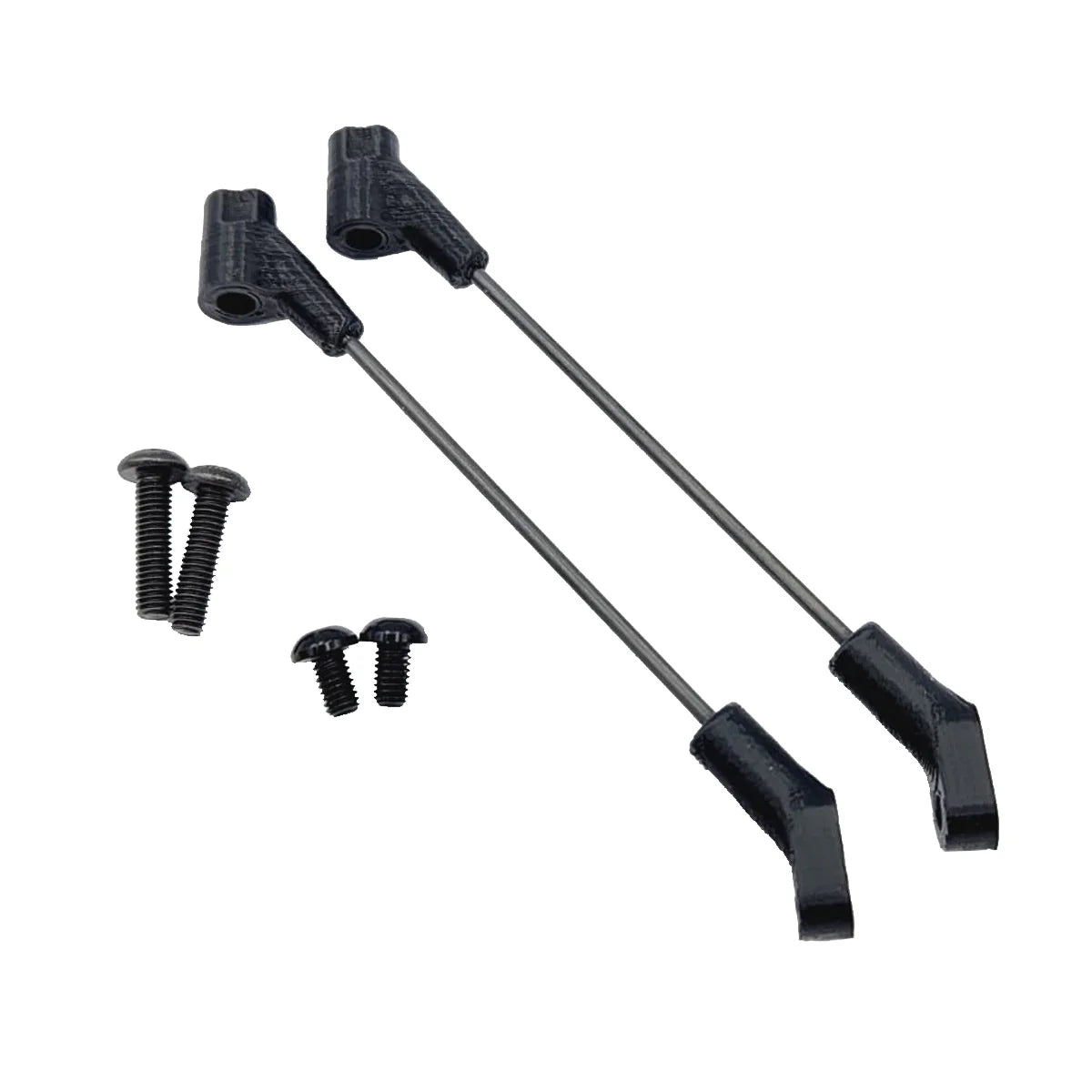 3D Pro Carbon Ultra-Lite Anti-Tuck Stiffener Set for Horizontal Rear Post Body Mounts Pro & ULTRA LITE