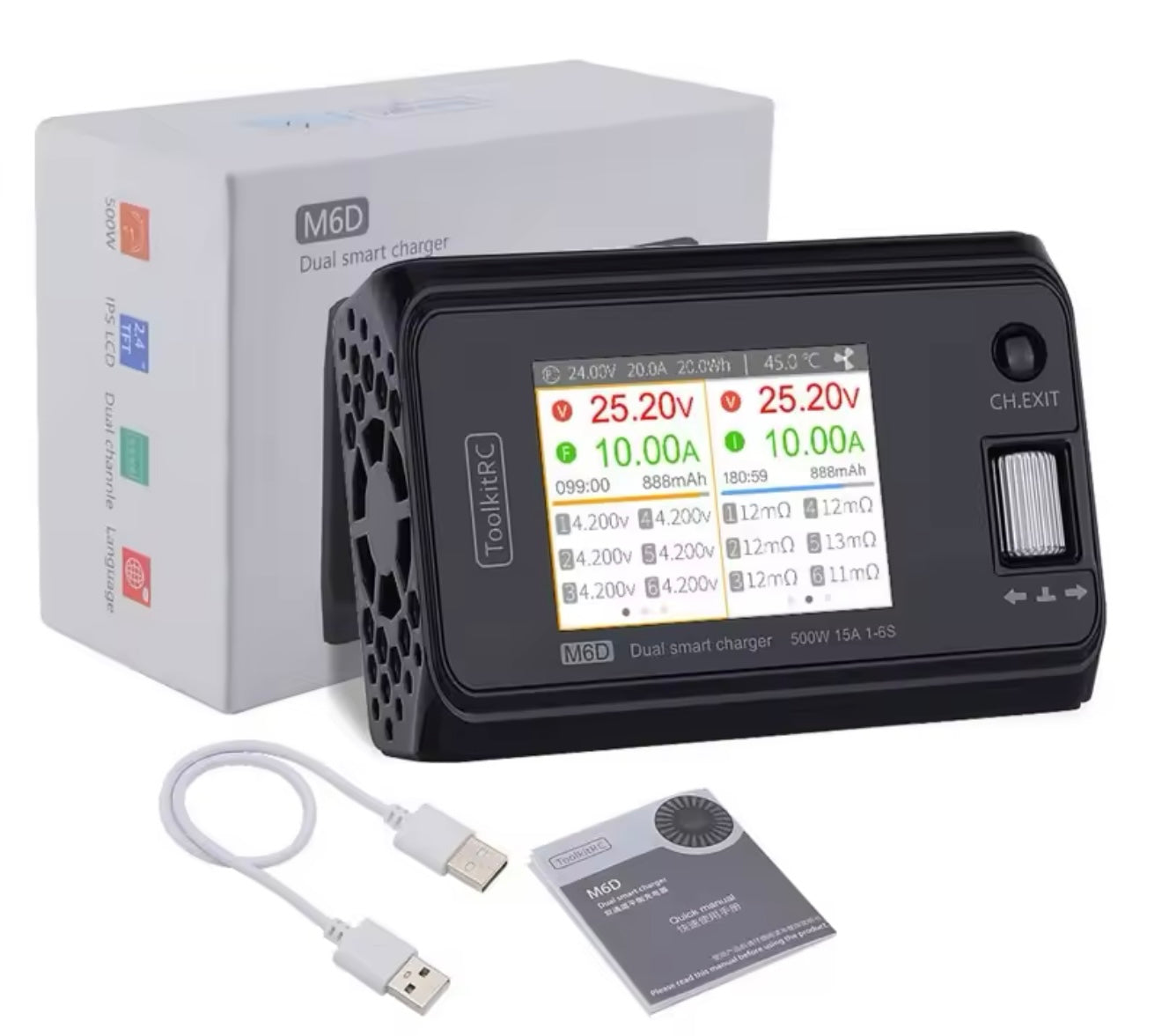 TOOLKITRC M6D v3 dual charger