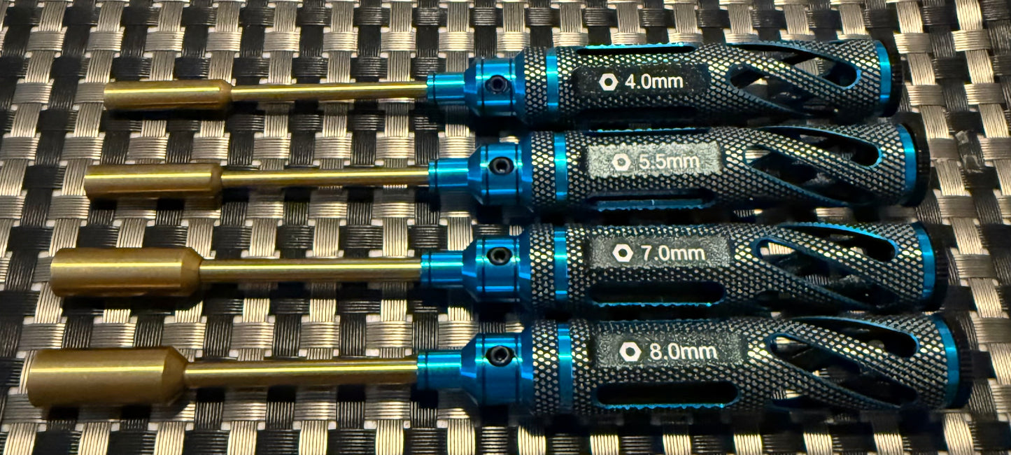 RPM NUT DRIVER SET (4) BLUE