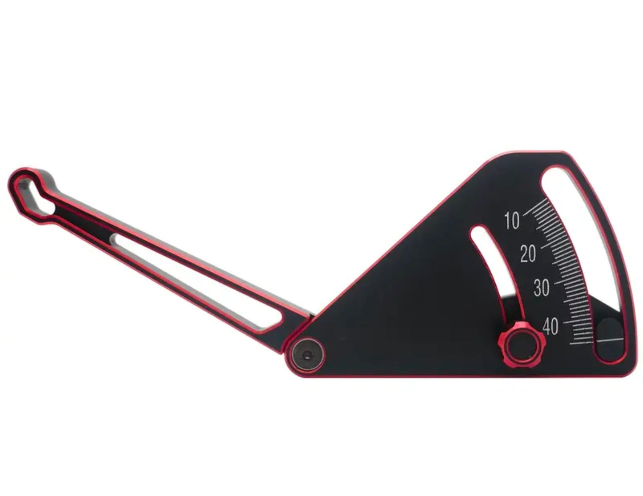 RPM ADJUSTABLE RIDE HEIGHT GAUGE RED