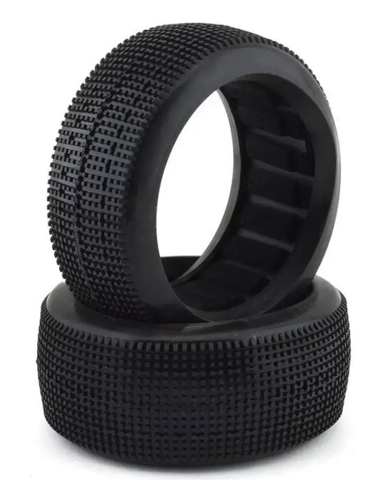 RAW SPEED AURORA 1/8 BUGGY TIRE - SUPERSOFT WITH BLACK INSERT - RS180108SSB