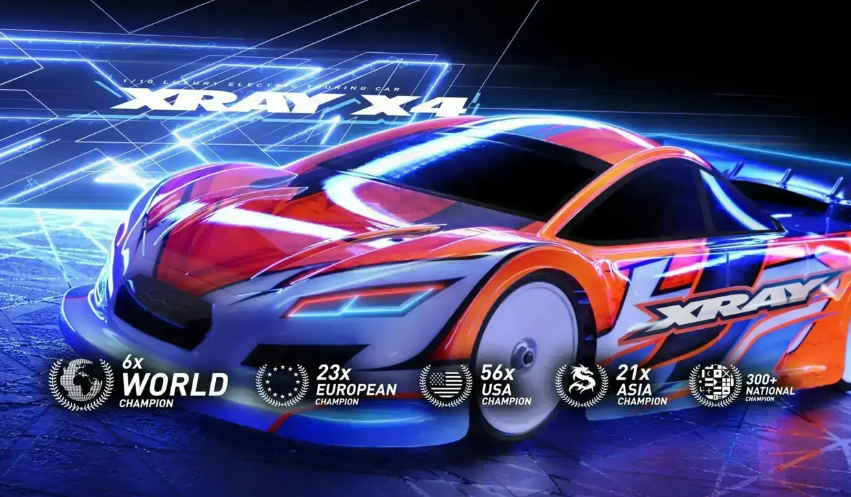 XRAY X4 2025 CARBON CHASSIS 1/10 LUXURY ELECTRIC TC