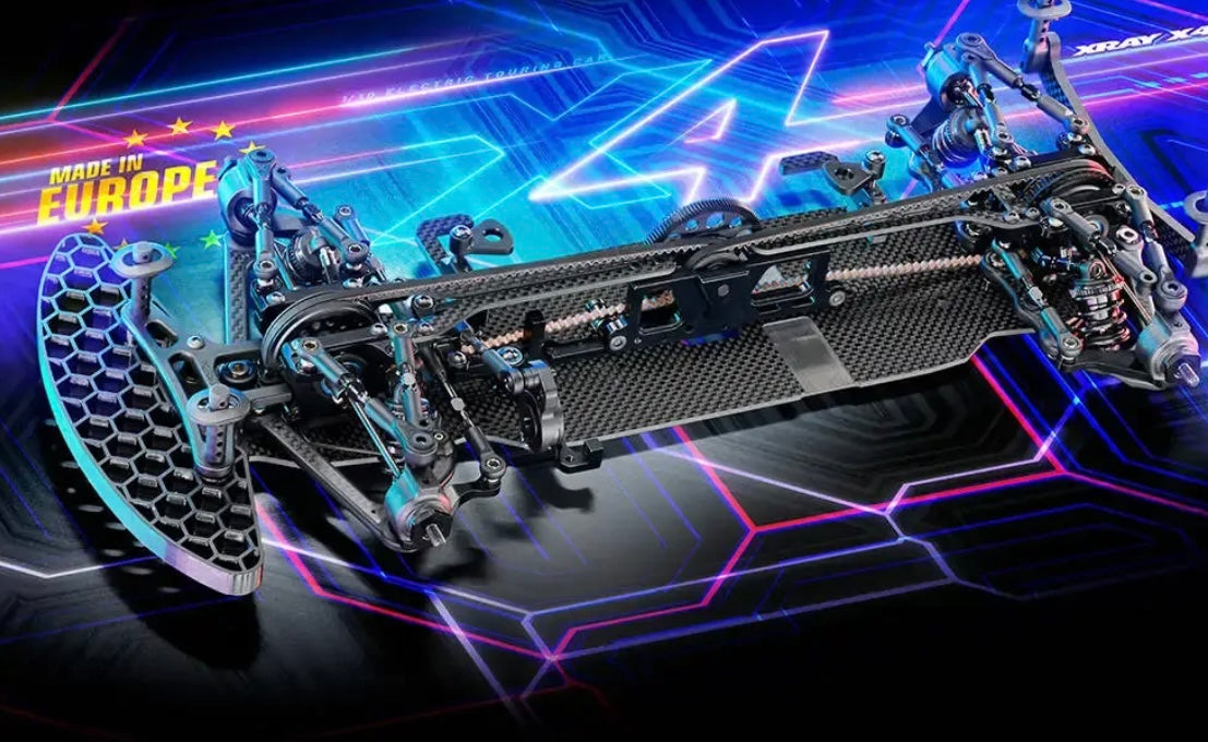 XRAY X4 2025 CARBON CHASSIS 1/10 LUXURY ELECTRIC TC