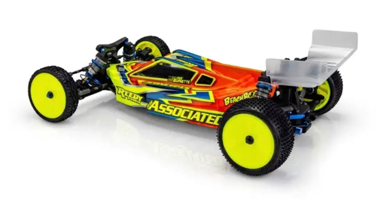JCONCEPTS RC10 B7/B7D "P2" BODY WITH CARPET/TURF/DIRT WING LIGHTWEIGHT - JC0616L