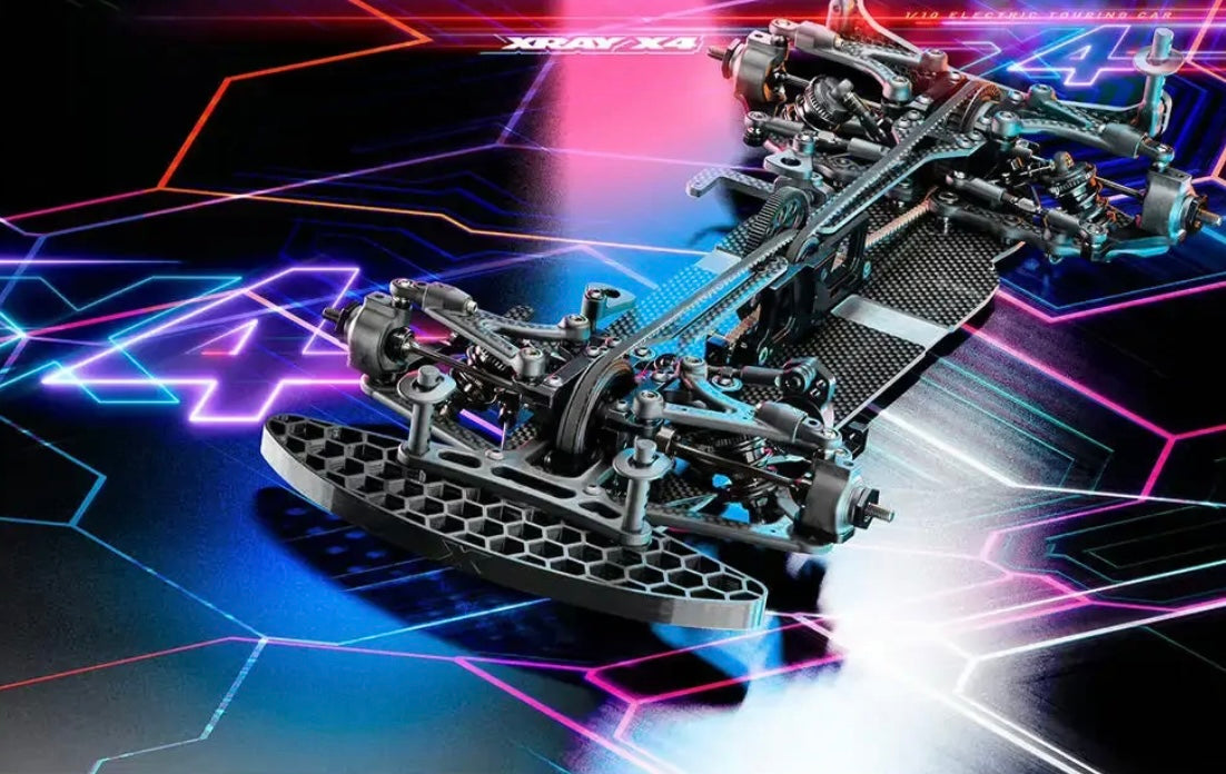 XRAY X4 2025 CARBON CHASSIS 1/10 LUXURY ELECTRIC TC