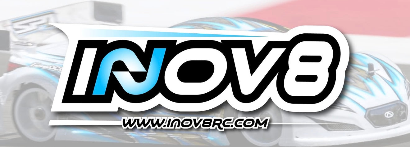 INOV8 3DX CARBON MICRO DIGITAL ANGLE GAUGE CASTER PLATE FOR A800RR, MI9, X4 & IF14