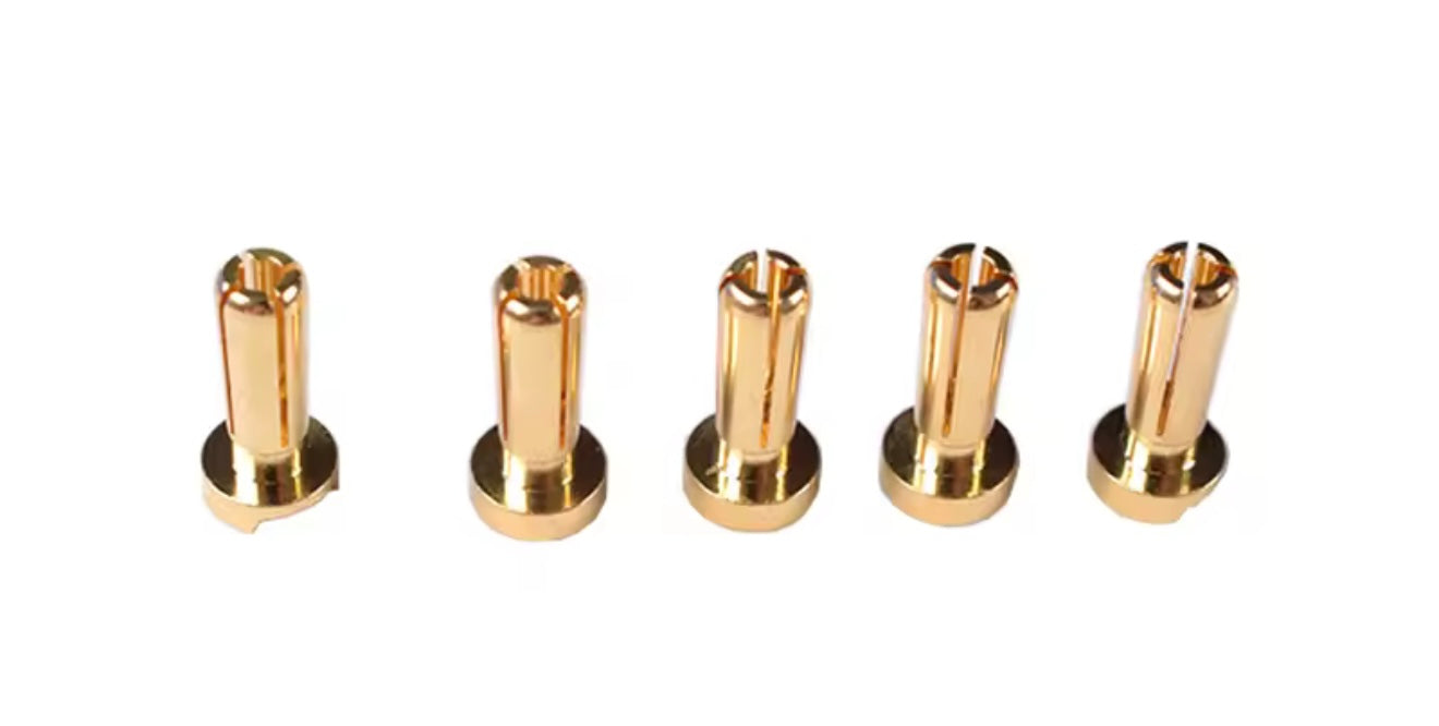 RPM 5mm low profile bullet connector 2pc