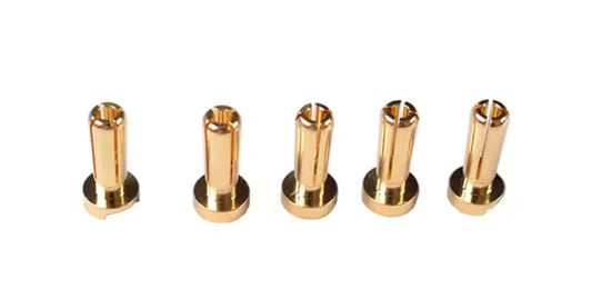 RPM 5mm low profile bullet connector 2pc