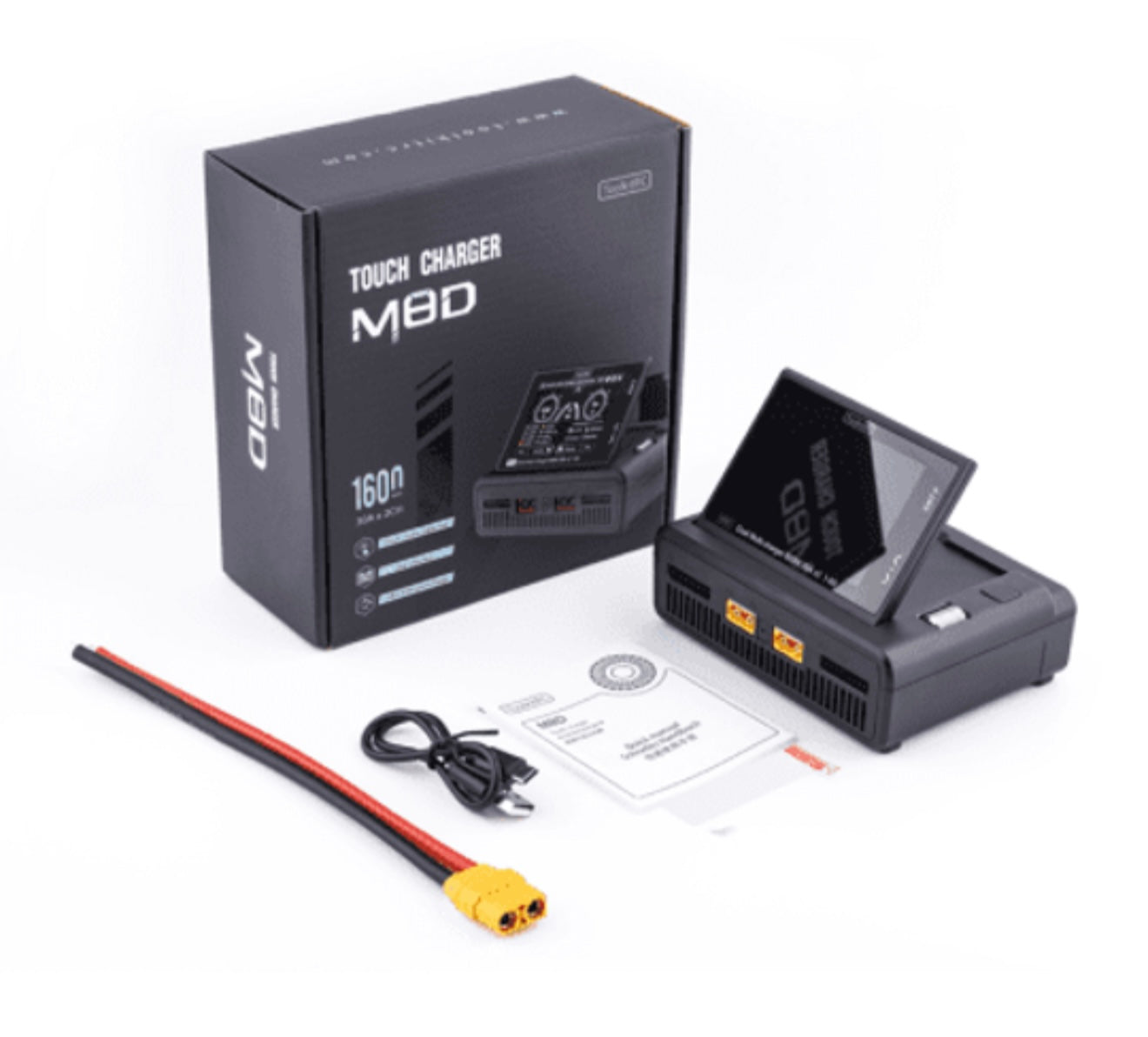 TOOLKITRC M8D 2 CHANNEL TOUCH SCREEN CHARGER