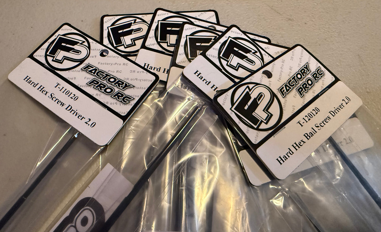 FACTORY PRO RC Hard Hex Driver and Ball drivers