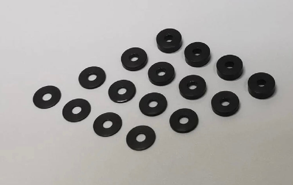 RPM M3 Shim kits 40pc black