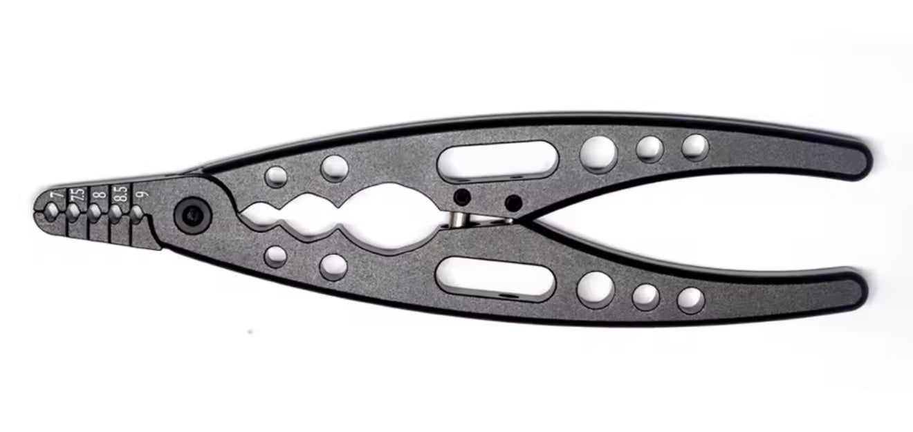 Alloy Professional Shock Pliers & Multi Tool Black