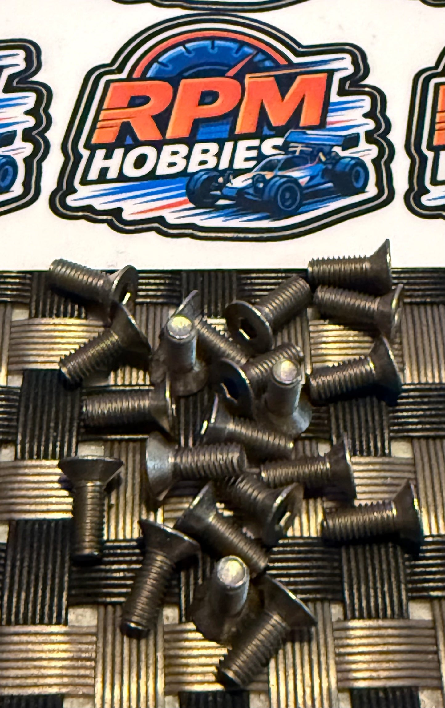 RPM Titanium CSK screws m3 pack 10