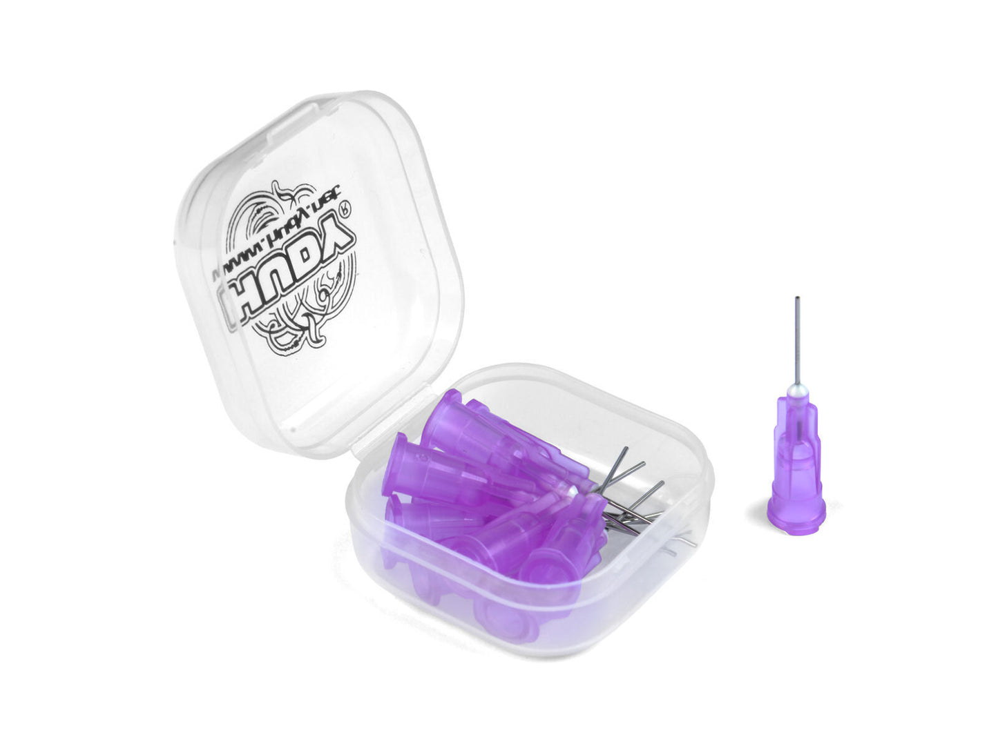 Hudy Glue Tip Needle 0.3Mm - Straight (10)
