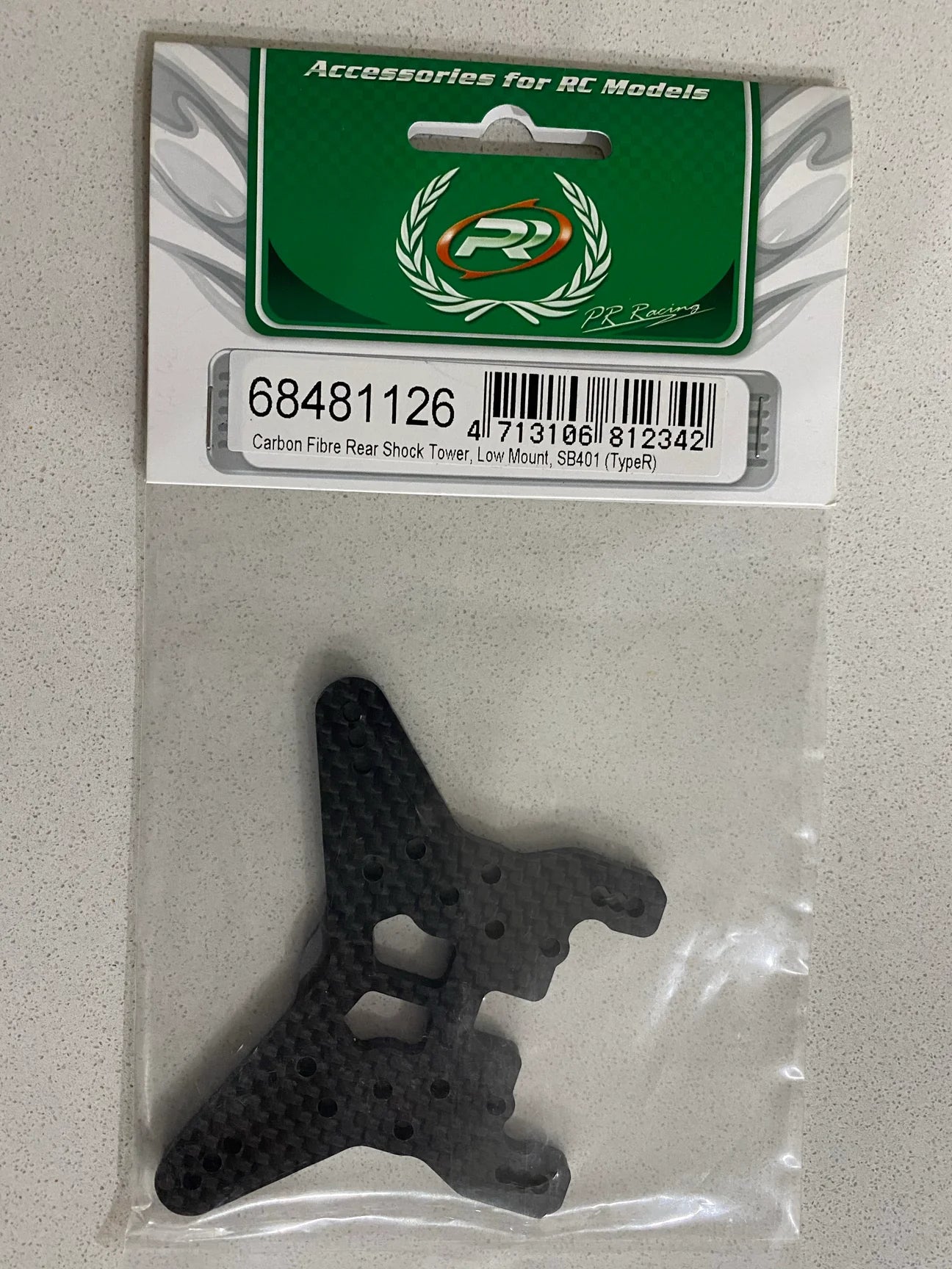 Carbon Fibre Rear Shock Tower Low Mount SB401 Type R