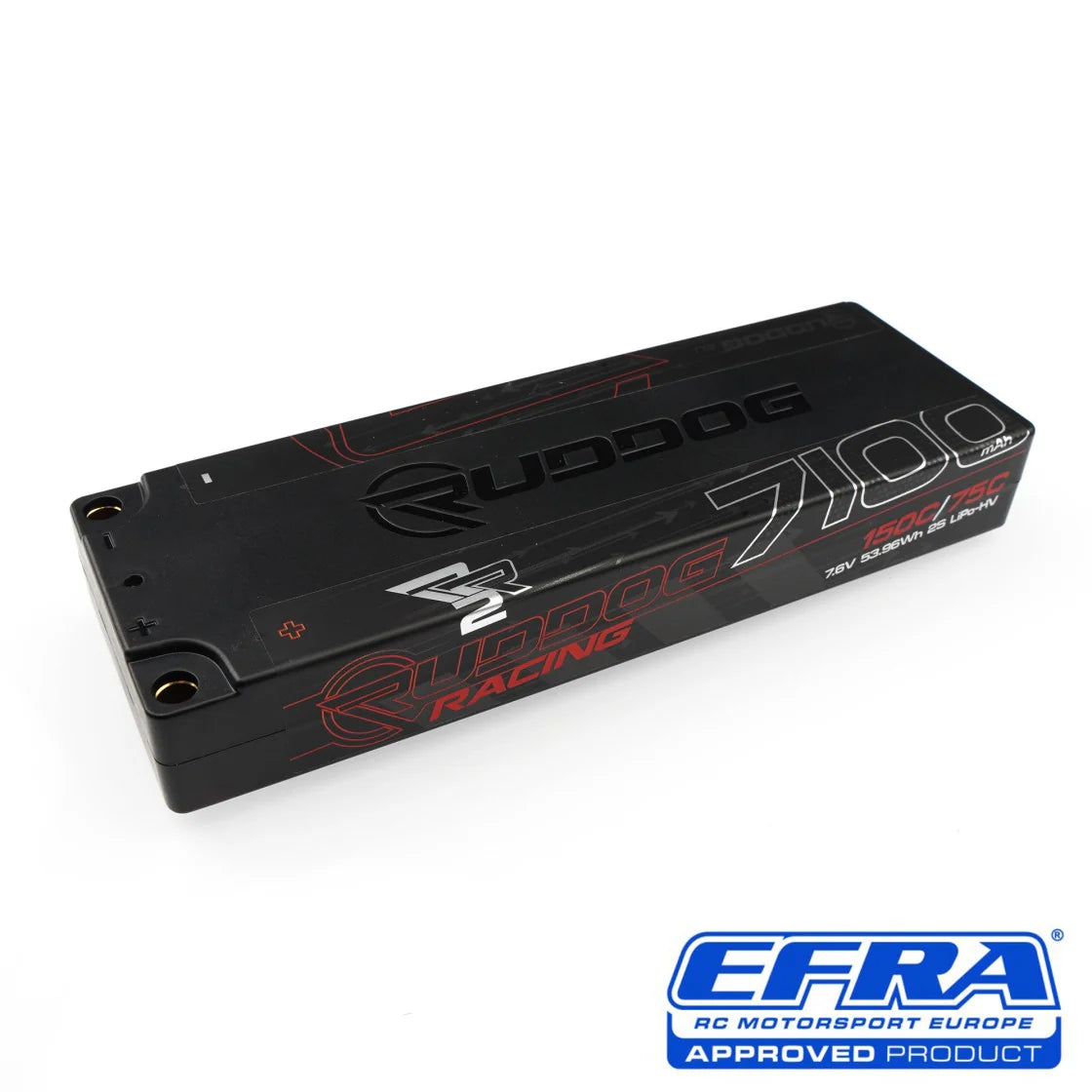 RP-0859
RUDDOG RACING RR2 7100MAH 150C/75C 7.6V 19.5MM-LCG STICK PACK LIPO-HV BATTERY