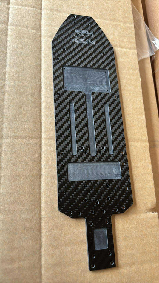 RPM -12mm shorter 3mm thick CF chassis to suit pr racing B10r