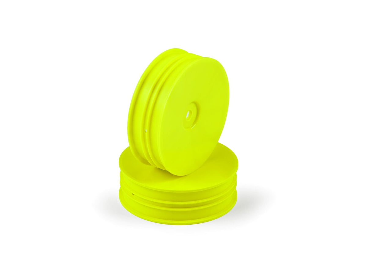 Hudy 1/10 Off-Road Wheel - 2Wd Front Narrow Yellow (2)