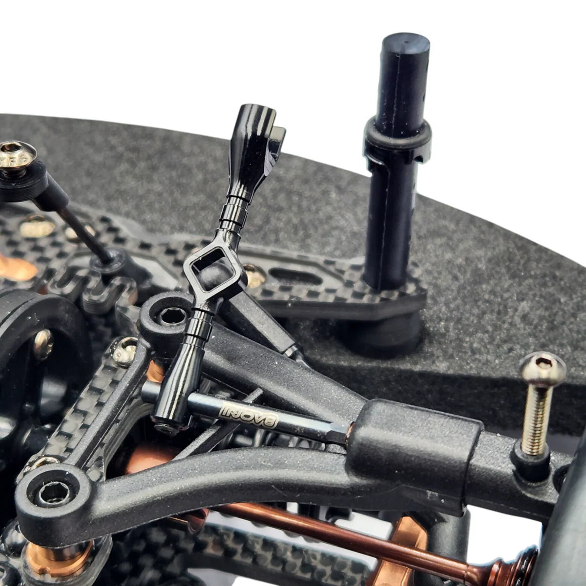 INOV8 HEXLITE MULTI-TOOL 4MM TURNBUCKLE & 2MM HEX (BLACK)