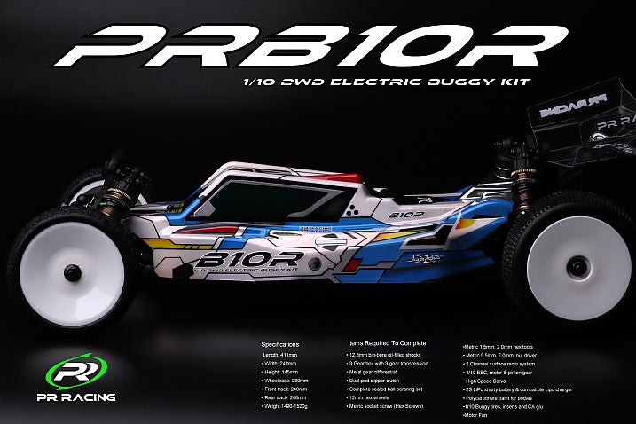 R B10R 1/10 Electric 2WD Off Road Buggy PRO Kit (Gear Diff Version)