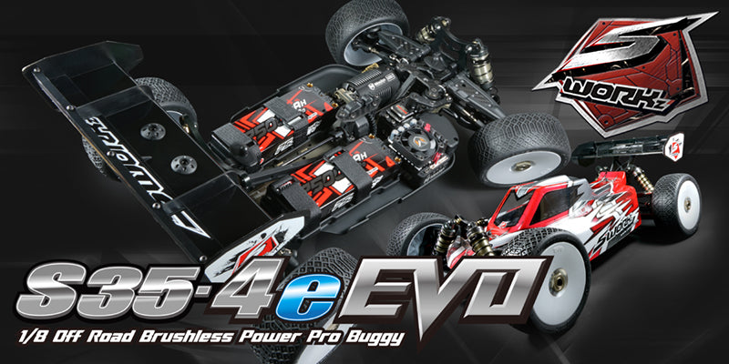 SWORKz S35-4e EVO 1/8 BrushLess Power Pro Buggy Kit