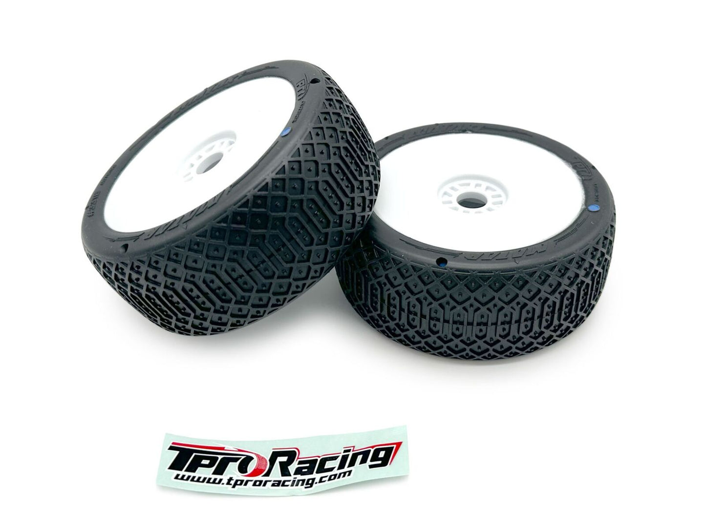 TPRO MATAR ZRX3 Clay Soft Mounted on white Rims (2pcs)