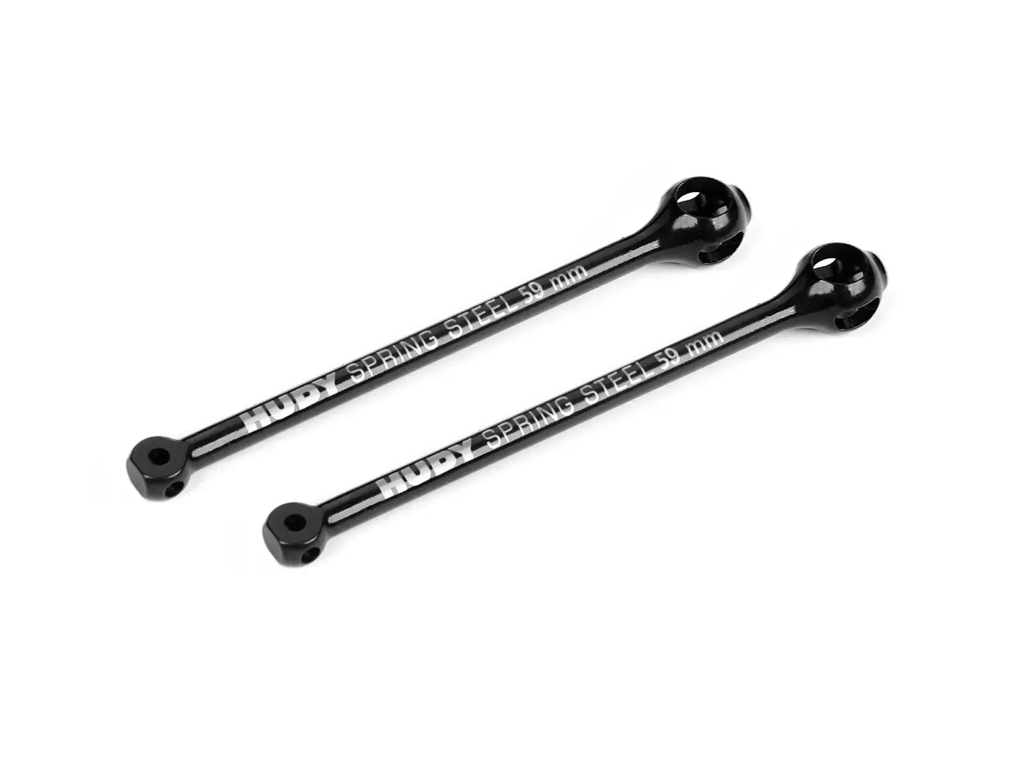 XRAY X4 ECS BB DRIVE SHAFT 58MM - HUDY SPRING STEEL™ (2) - XY305316