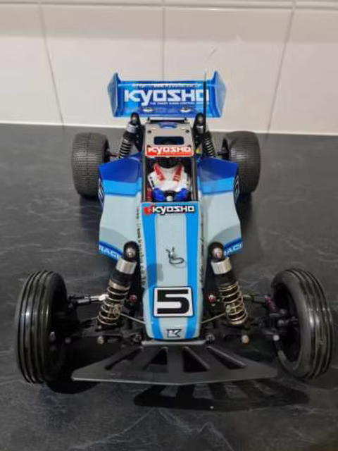 RC OS vintage - RC10 shape - 1/10 off road Buggy rear wing (2pcs)