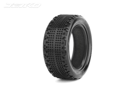 JETKO Challenger 1/10 FRONT 4WD Buggy Carpet Tires