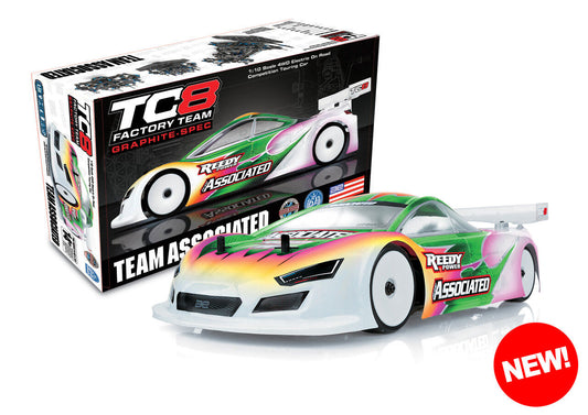 Team Associated TC8 Graphite-Spec Team Kit
