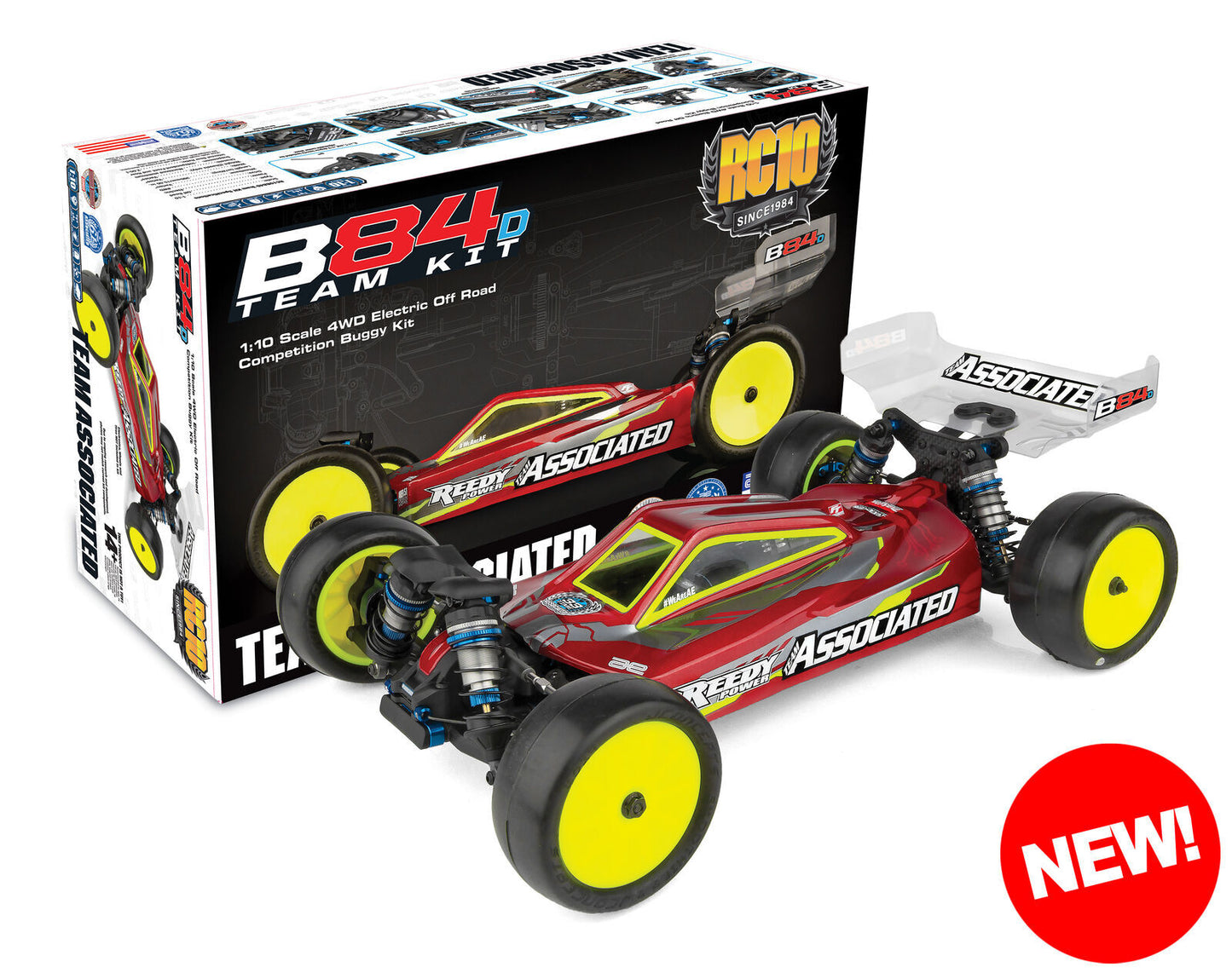 Team Associated RC10B84D Team Kit 90051