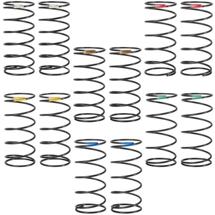 1up Racing X-Gear 13mm Buggy Springs Front PRO PACK