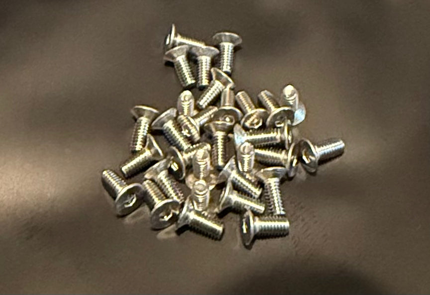 RPM Stainless M2.5 countersunk single piece