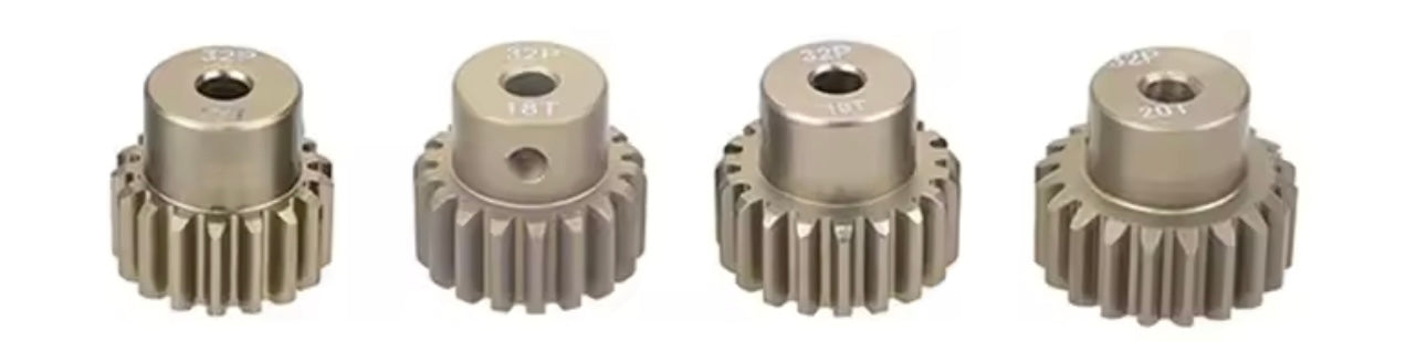 RPM 32P M0.8 3.175mm Aluminum a metal Pinion gear