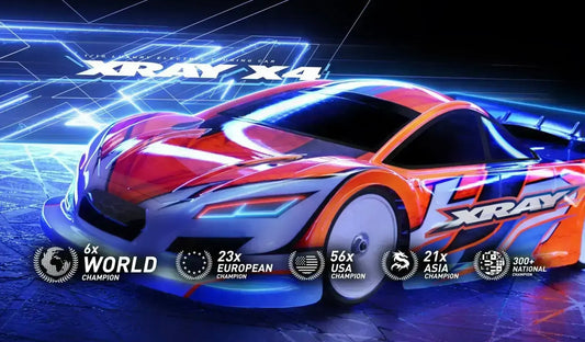 XRAY X4 2025 CARBON CHASSIS 1/10 LUXURY ELECTRIC TC