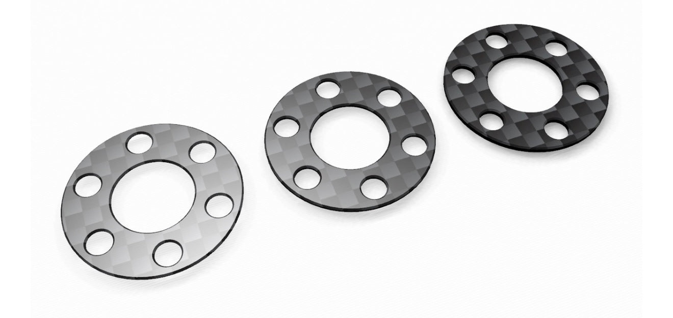 Beserk rc X4 spur shims