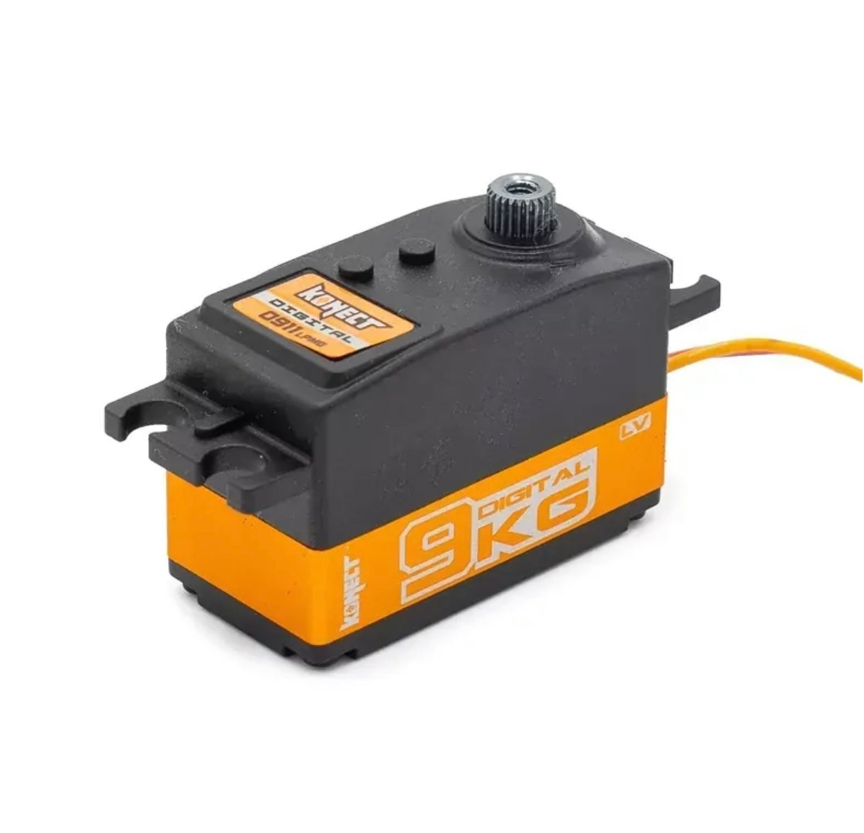 KONECT DIGITAL 9KG-011S LOW PROFILE SERVO WITH METAL GEARS - KN-0911LPMG