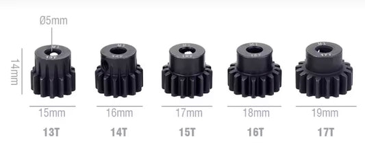 RPM MOD1 5mm shaft  pinion