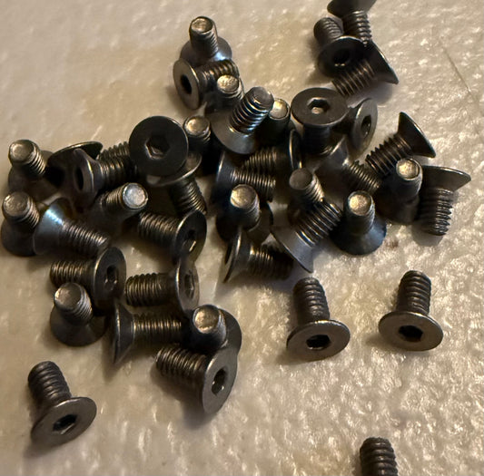 M2.5 CSK Titanium screw various lengths pk10