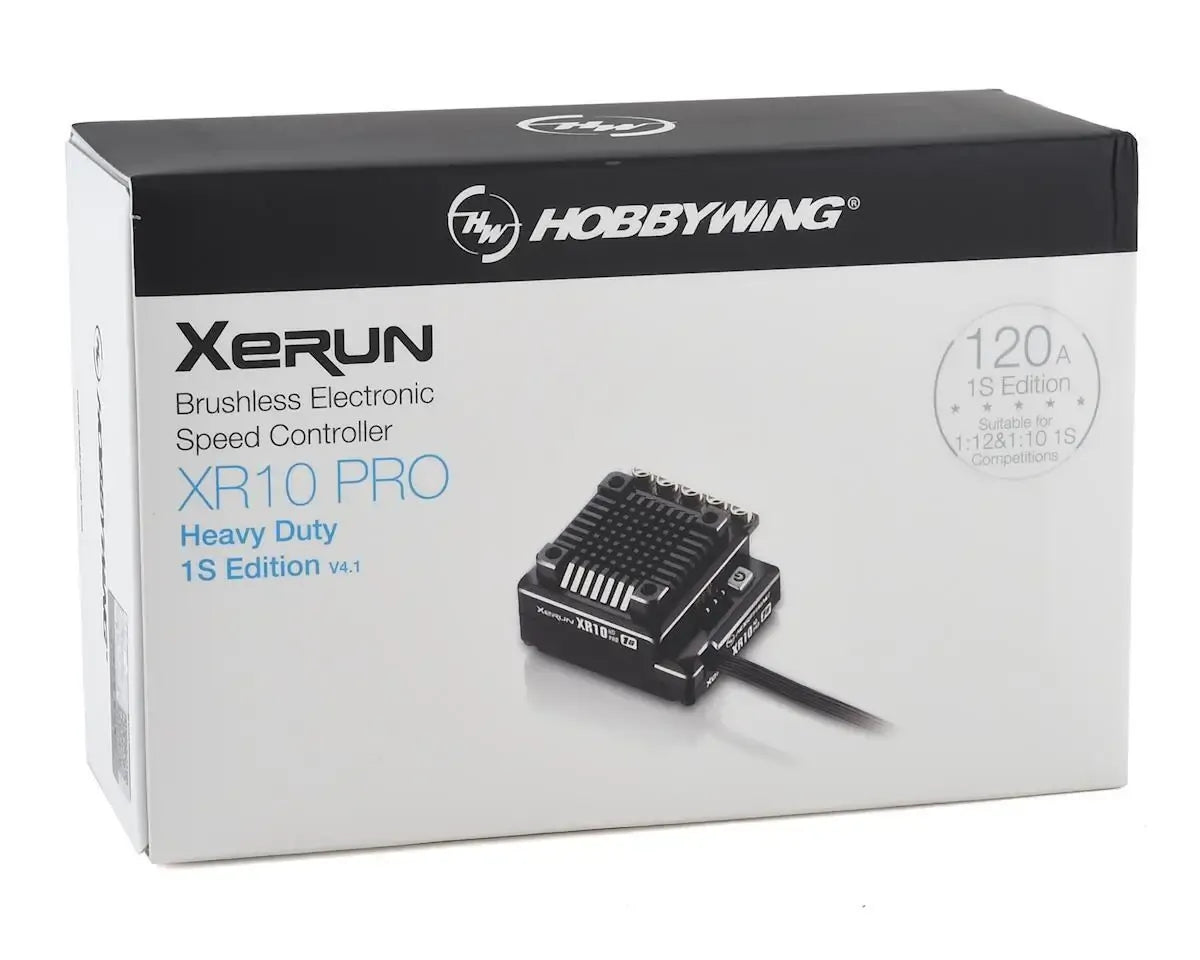 Hobbywing 30112609 Xerun XR10 Pro 1S HD 1/12 Sensored Brushless ESC