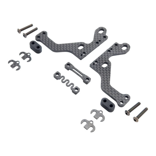 IN8-10319
INOV8 CARBON HORIZONTAL REAR BODY MOUNT SET FOR XRAY X4'26 (VARIOUS TYPES)