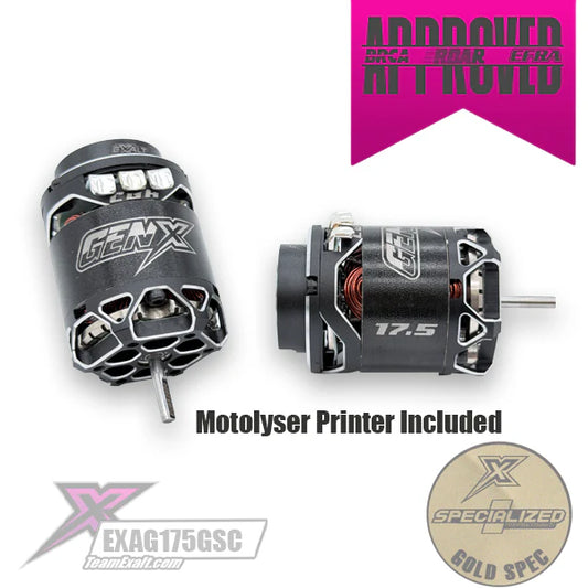 NEW  Exalt GEN-X/E Gold Spec Class Brushless Motor