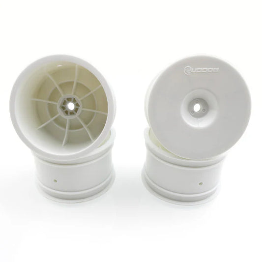 RUDDOG B7 | XB2 | B74 | XB4 | L1 | LD3 - 2WD/4WD REAR WHEELS 2.2" (WHITE | 4PCS)