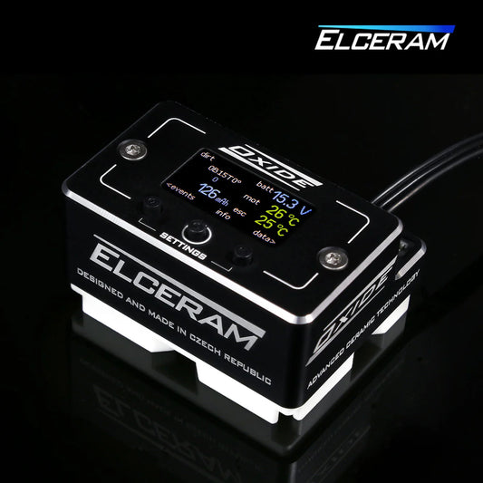 Elceram Oxide 1/8 Offroad 200A Brushless ESC with LCD Display