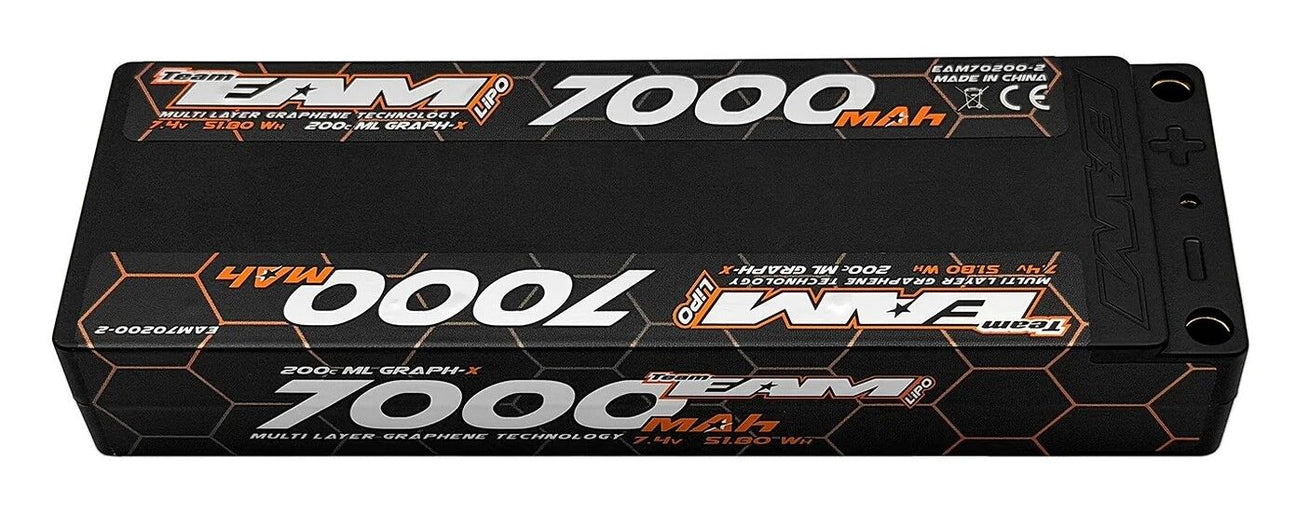 Team EAM 7000mah 200C ML Graph-X Formula LCG Lipo Battery
