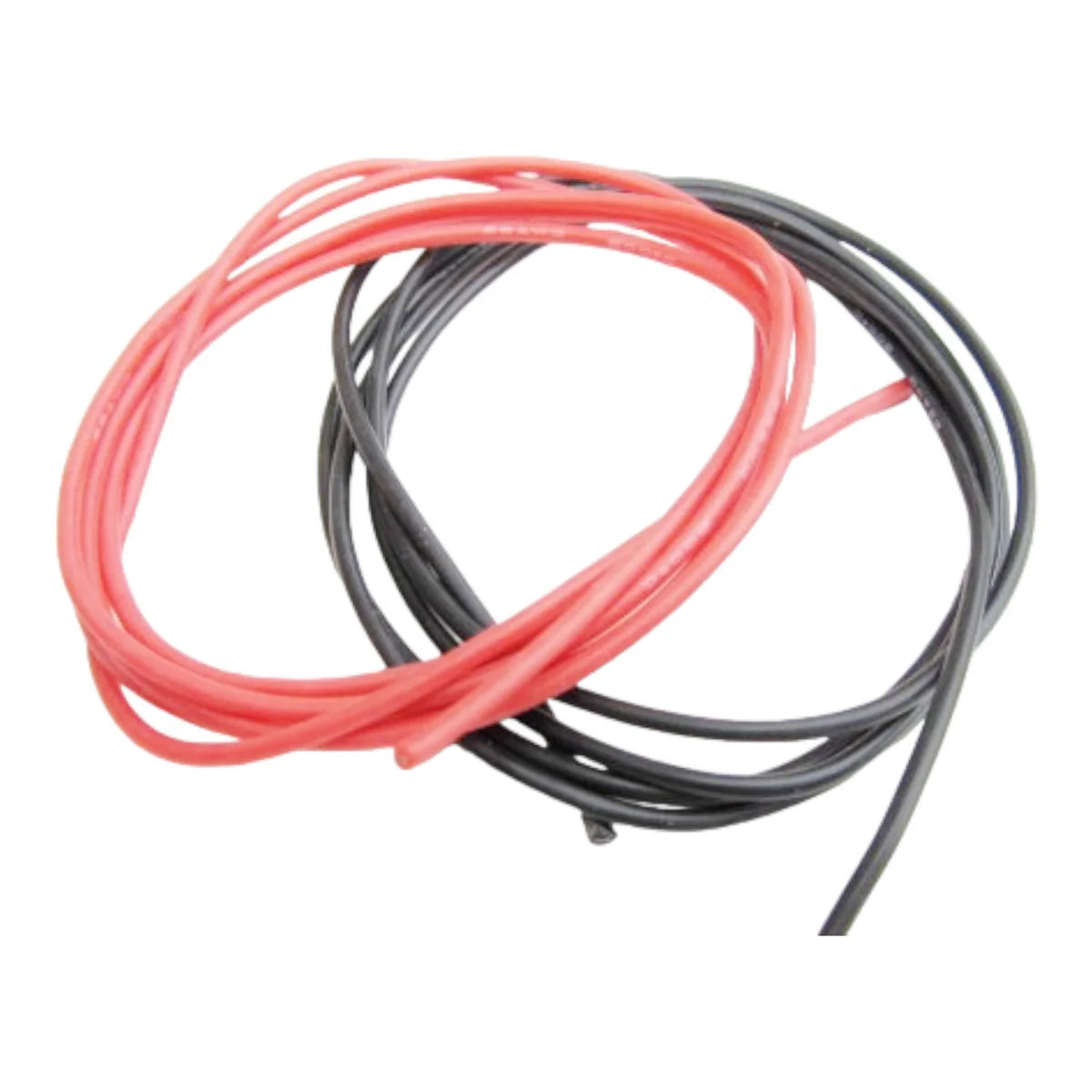 TQ WIRE 22 GAUGE 3' LENGTH - BLACK & RED
