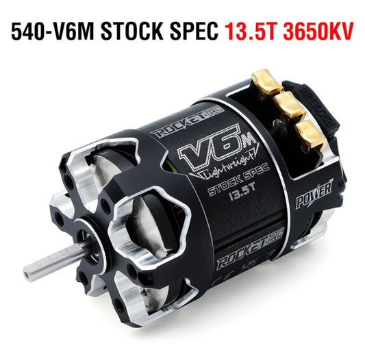 Surpass 540 V6M Sensored Brushless Motor 13.5 stock spec