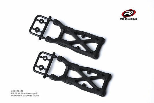PR S1 V4 Rear Lower gull Wishbone Graphite (Hard) (1pr)