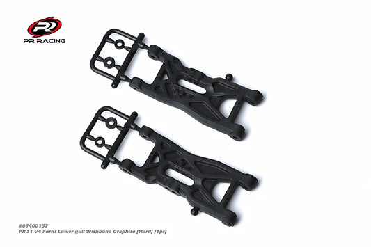 PR S1 V4 Front Lower gull Wishbone Graphite (Hard) (1pr)